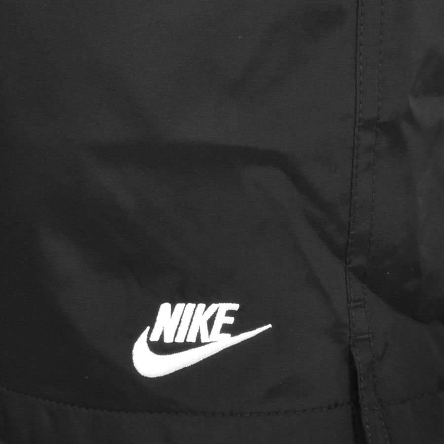 Nike woven logo shorts in black online